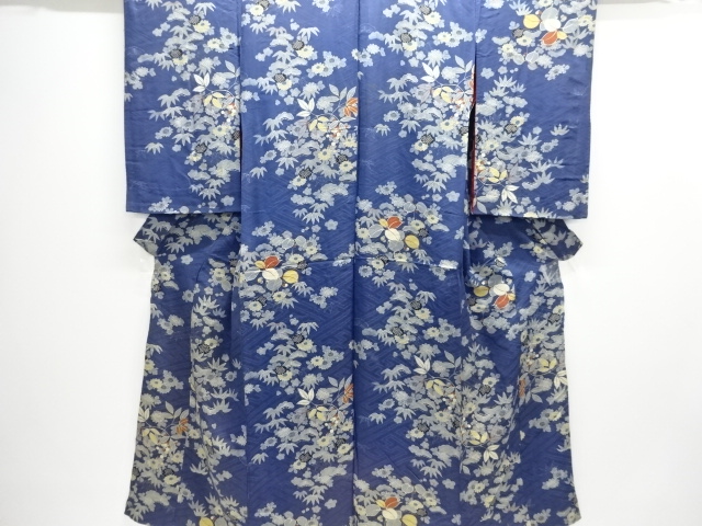 JAPANESE KIMONO / ANTIQUE KIMONO / KIKU / TOKI TOCHU
